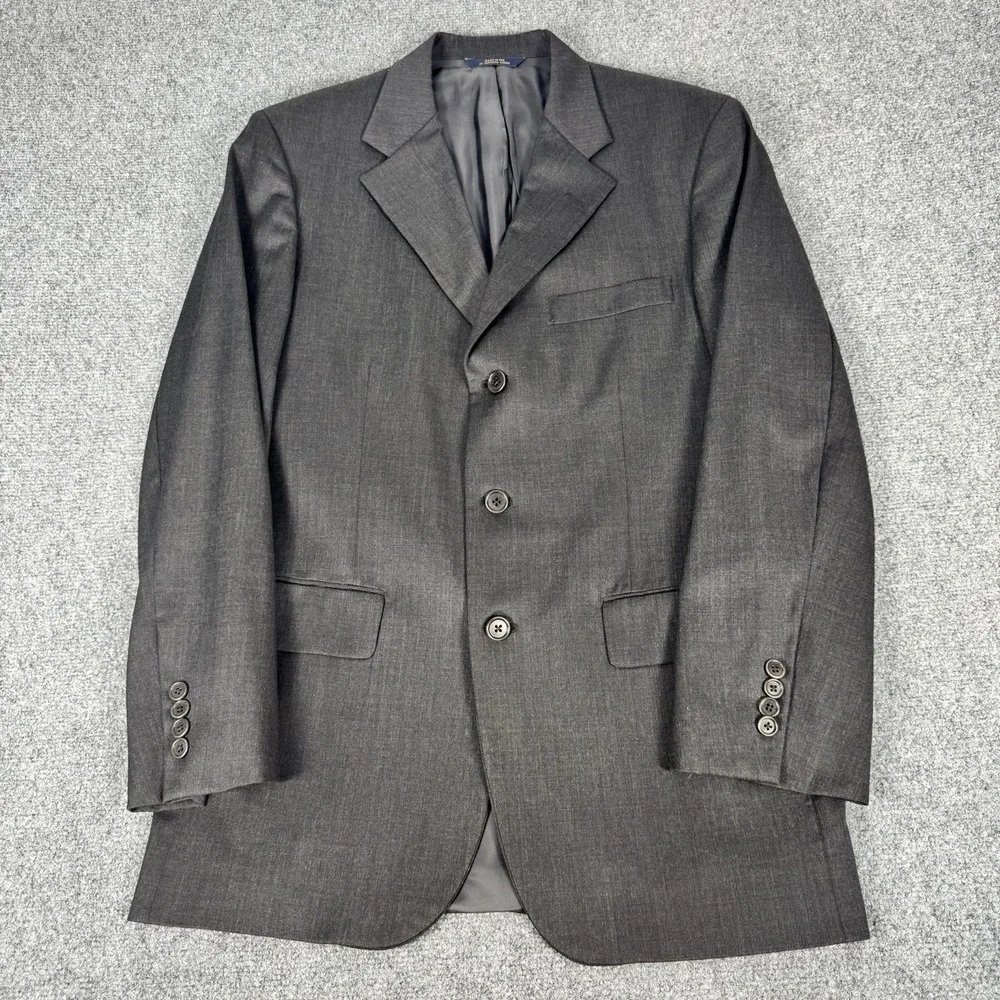 Brooks Brothers Blazer Mens 40R Wool Sport Coat Jacket USA Three Buttons
